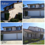 Exterior before and after,same colors