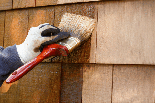 How to Modernize a Home's Exterior by Painting Cedar Siding